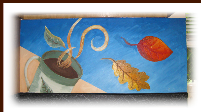 Coffee mural