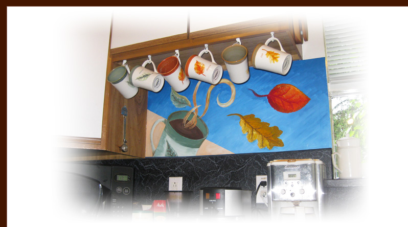 Coffee mural