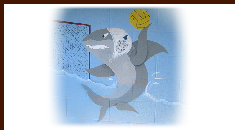 NHSTC Sharks mural