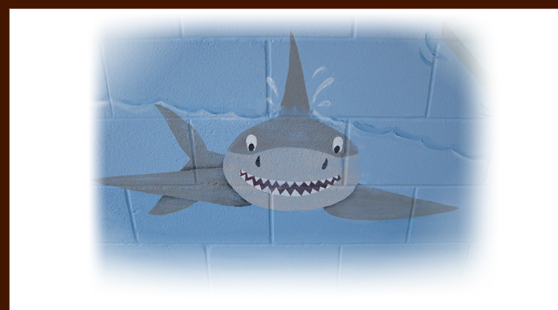 NHSTC Sharks mural