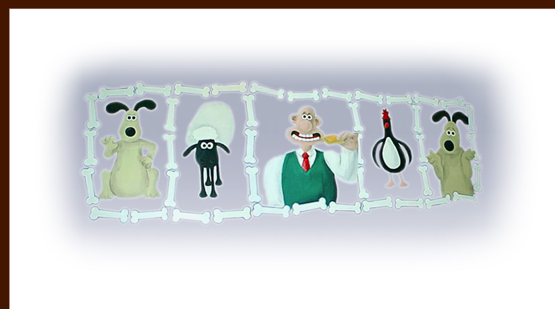 Wallace and Gromit mural