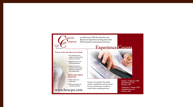 Cagainut and Co. postcard