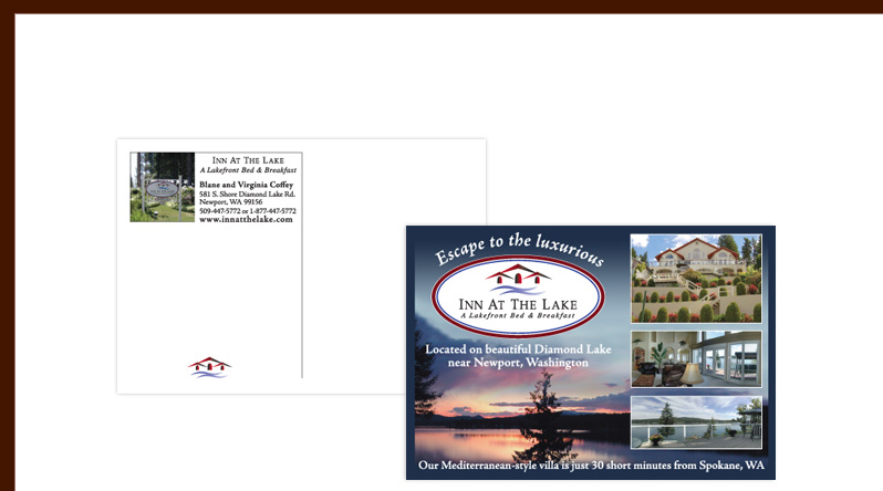 Inn at the Lake postcard